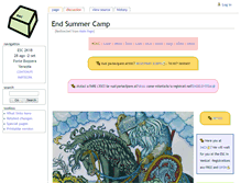 Tablet Screenshot of endsummercamp.org